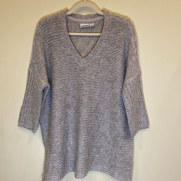 Noisy May Grey Loose Knit Sweater/Tunic - Picture 1 of 6